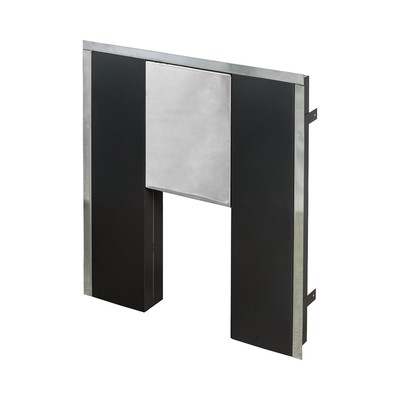 Экран защитный для печи «Радуга 13», с нержавеющей рамкой, толщина стали 1 мм