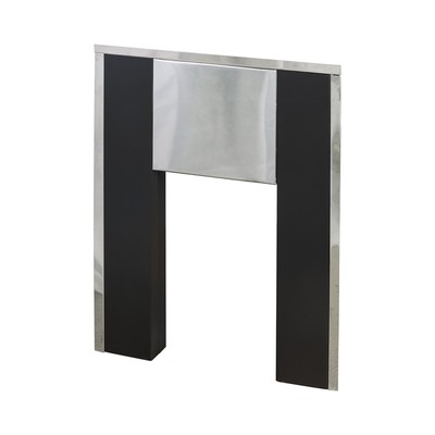 Экран защитный для печи "Радуга 21, 30, 31", с нержавеющей рамкой, толщина стали 1 мм