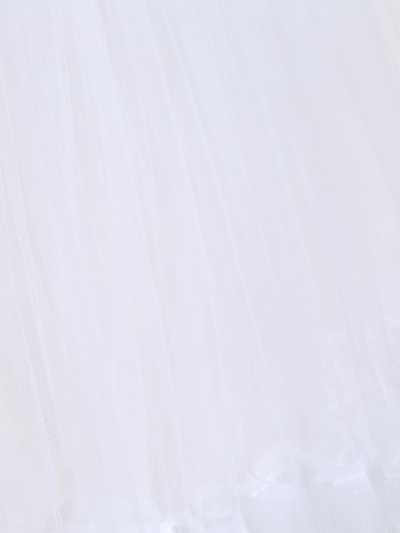 Платье нарядное для девочки MINAKU: PartyDress, белое, рост 134 см
