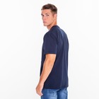 Футболка мужская новогодняя с принтом «PARTY MAN», цвет синий, размер 52 9302647