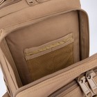 Рюкзак тактический, 40 л, 2 отдела на молниях, 2 наружных кармана, цвет бежевый - Фото 6