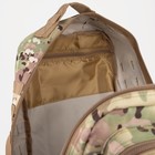Рюкзак тактический, 35 л, 2 отдела на молниях, 2 наружных кармана, цвет бежевый/камуфляж - Фото 6