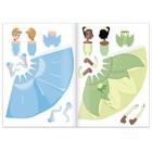 Аппликации «Бумажные принцессы», А4, 4 фигурки, Дисней - фото 3215387