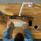 Кронштейн ONKRON G80, для монитора, до 8 кг, белый - фото 51302662