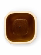 Горшок для цветов «Омега», 10 л, 27×27×25 см, керамика, с поддоном, бежевый - Фото 7