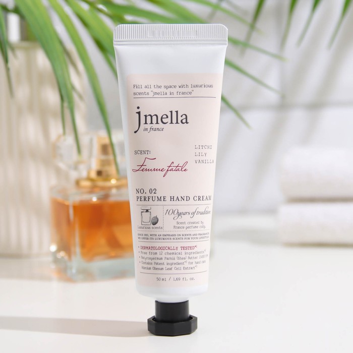 Крем для рук Jmella "Личи, лилия, ваниль" 50 мл. 31208
