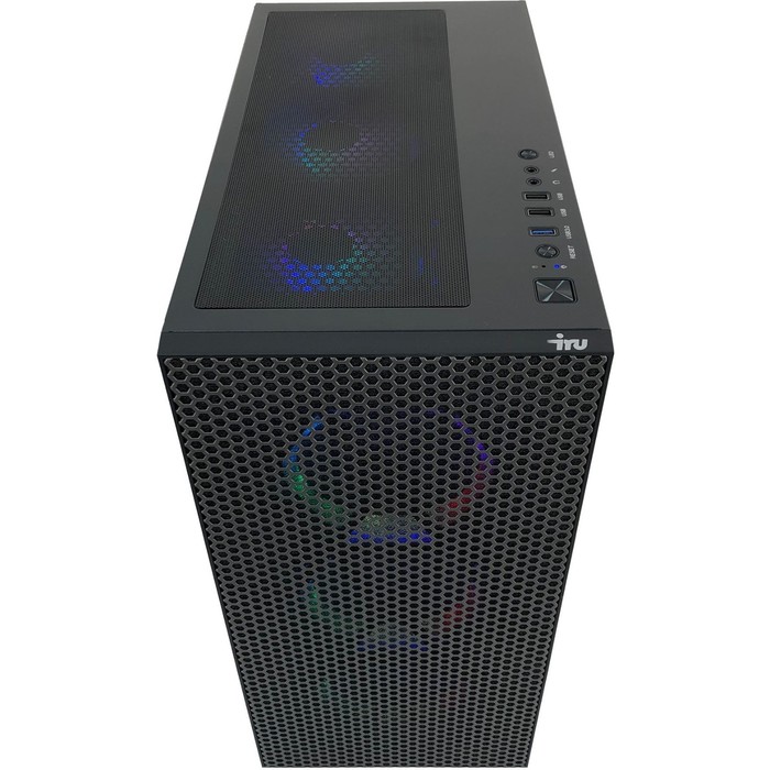 Компьютер IRU Game 710Z6GP MT, Core i9 12900F, 32Гб, SSD 1 Тб, RTX3090 24Gb , FDos, чёрный - фото 51358602