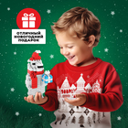 Конструктор UNICON «Новогодние истории», 140 деталей, медведь - Фото 4