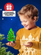 Конструктор «Новогодние истории. Ёлка», 130 деталей - Фото 4