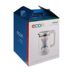 Чайник электрический Econ ECO-1505KE, 1500 Вт, стекло, 1.5 л, белый - Фото 8