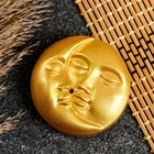 Подставка для благовоний "Солнце и месяц" золото, 6х2см - фото 806025637