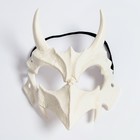 Карнавальная маска «Череп с рогами» - фото 295660146