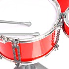 Барабанная установка «Джаз», 5 барабанов, тарелка, палочки, уценка (помята упаковка, нет держателя для тарелки) - Фото 2