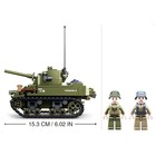 УЦЕНКА Конструктор Sluban «Армия. Танк», 344 детали - Фото 4
