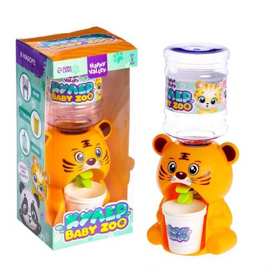 УЦЕНКА Кулер Baby zoo Happy Valley «Зверята», 350 мл, МИКС