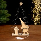 Декор с подсветкой «Ёлка» 20×6×20.5 см - Фото 3