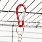 Игрушка для птиц, бусы на канатах, 38 см, микс цветов - фото 22478945