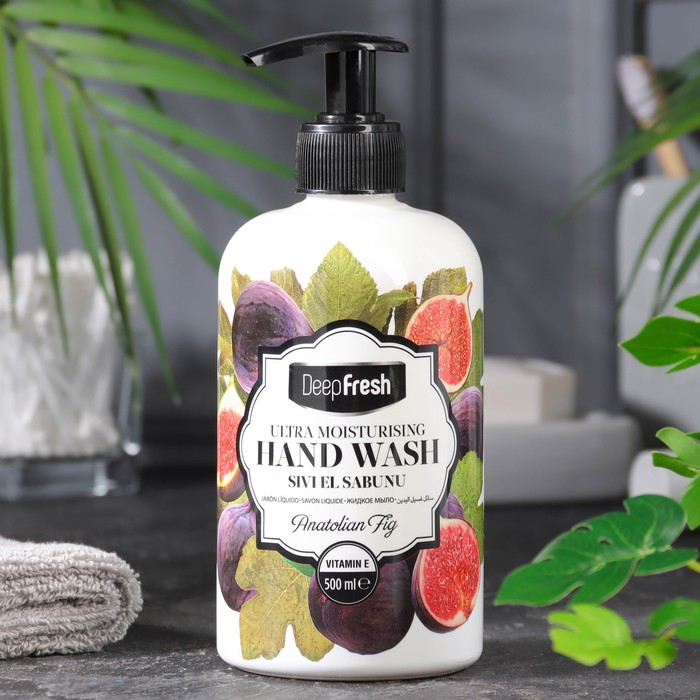

Мыло жидкое для рук увлажняющее "Deep Fresh" анатолийский инжир, 500 мл