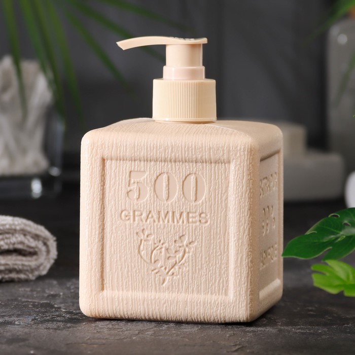 Жидкое мыло для рук "Кремовый куб", серия "Прованс", Savon De Royal, 500 мл - Фото 1