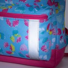 Рюкзак детский на молнии, наружный карман, светоотражающая полоса, цвет голубой - фото 6711935