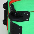 Чемодан детский на колёсах 32 л (S) Sacvoyage, на молнии, зелёный - Фото 7