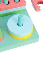 Пирамидка - сортер, 16 деталей - фото 120926465