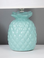 Настольная лампа RISALUX «Ананас», Е14, 40 Вт, лазурный, 22×22×33 см - Фото 4