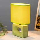 Настольная лампа "Мишель" Е14 40Вт зеленый 12,5х20х27 см RISALUX - фото 21798280