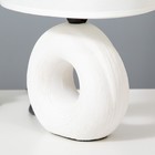 Настольная лампа "Эдель" Е27  40Вт белый 12,5х20х29 см RISALUX 9037193