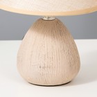 Настольная лампа «Эстель» Е27 40 Вт бежевый 17×17×26 см RISALUX - Фото 5