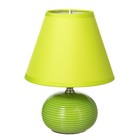Настольная лампа "Саленто" Е27 40Вт зеленый 17х17х23 см RISALUX - Фото 7