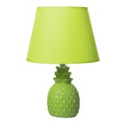 Настольная лампа "Ананас" Е14 40Вт зеленый 20х20х32 см RISALUX - Фото 6