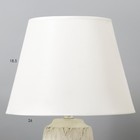 Настольная лампа "Арнелла" Е27  40Вт белый 22,5х22,5х35 см RISALUX - Фото 4