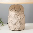 Настольная лампа «Бриана» Е14 40 Вт бежевый 22.5×22.5×35 см RISALUX - Фото 5