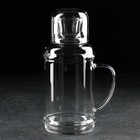 Кувшин стеклянный Magistro «Жакоб», 2 л, стакан в комплекте - Фото 3