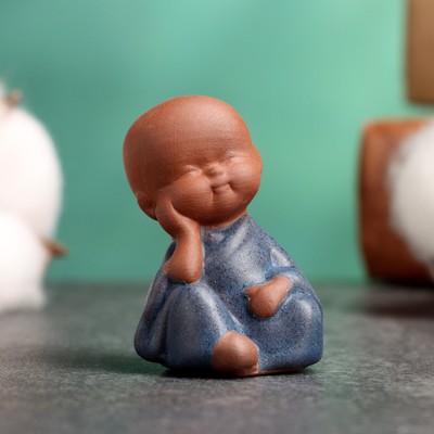 Фигурка керамика TAKE IT EASY «Маленький Будда в раздумьях», 4.5×3.5 см