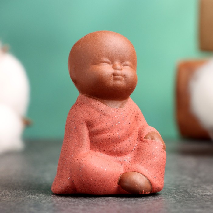 Фигурка керамика TAKE IT EASY «Маленький Будда», 5×4 см, МИКС - Фото 1