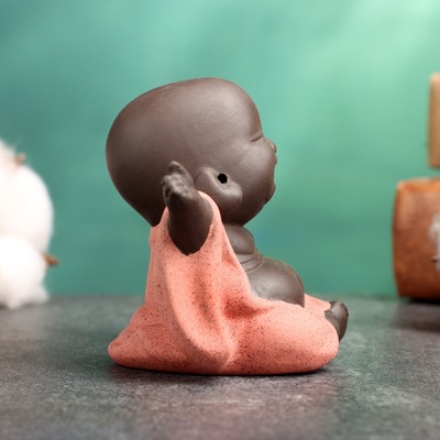 Фигурка керамика TAKE IT EASY «Счастливый Будда», 7×6.5 см