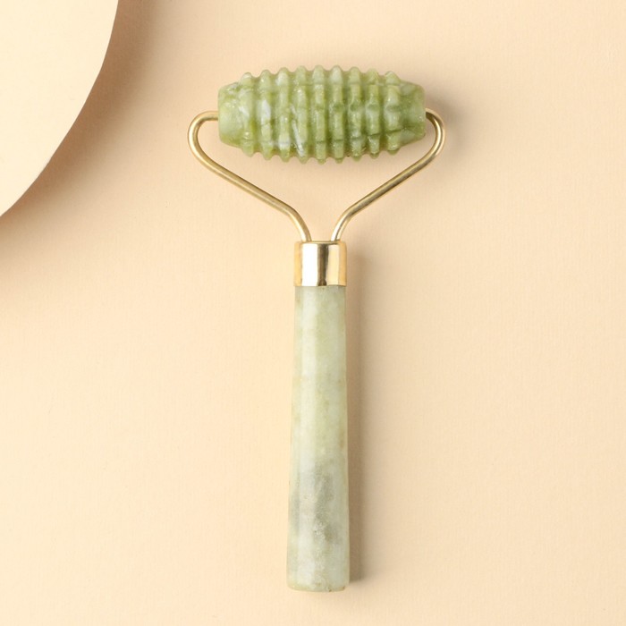 Массажер роллер для лица «Расцветай», 10,5 х 5,5 см 31268