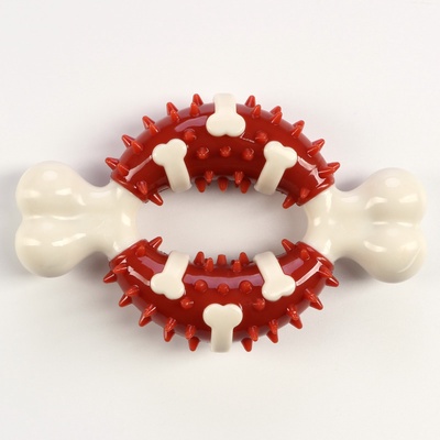 Игрушка для собак Пижон Premium «Кость», 12.5 см, TPR + нейлон