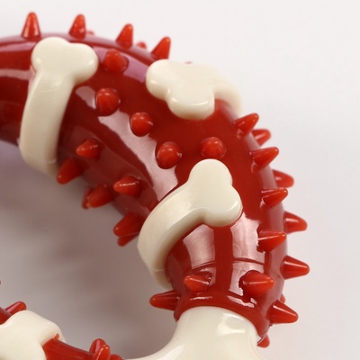 Игрушка для собак Пижон Premium «Кость», 12.5 см, TPR + нейлон