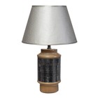 Настольная лампа "Вайли" Е27 40Вт серебро-бежевый 30х30х46 см RISALUX - Фото 6
