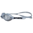 Очки для плавания Atemi N7105, силикон, цвет серебро - Фото 2