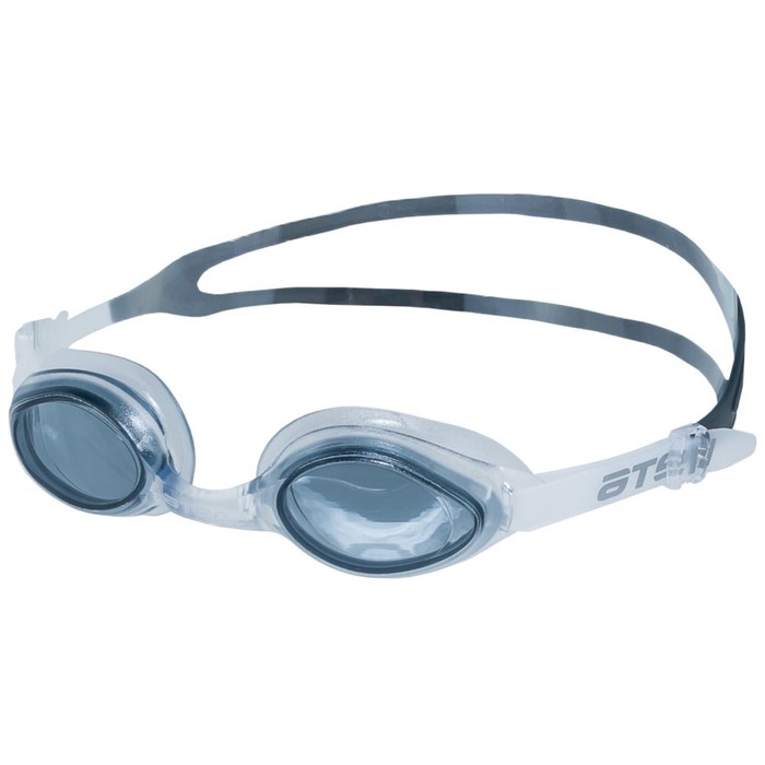 Очки для плавания Atemi N7504, силикон, цвет чёрный