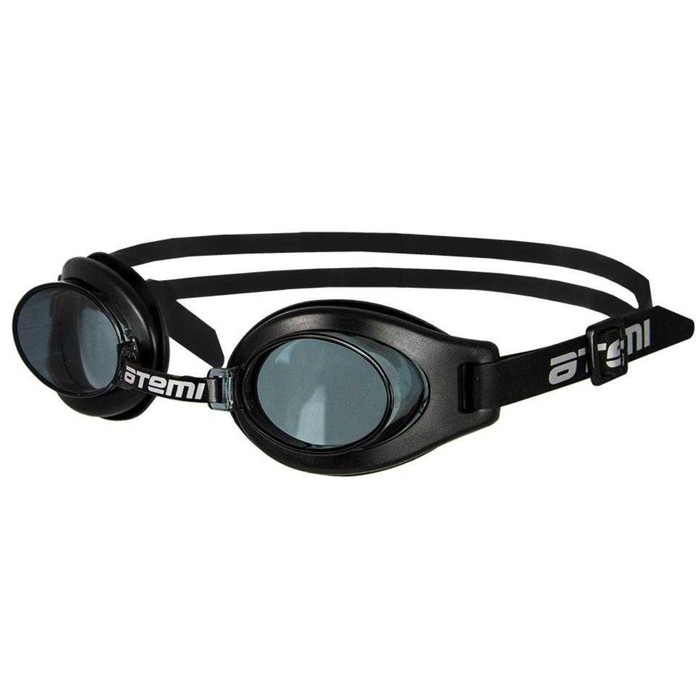 Очки для плавания Atemi S104, детские, PVC/силикон, цвет чёрный - Фото 1