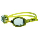 Очки для плавания Atemi S201, детские, PVC/силикон, цвет жёлтый - фото 109476048