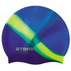 Шапочка для плавания Atemi MC407, детские, цвет мультиколор, силикон - фото 108956002