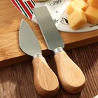 Набор для подачи сыра «Счастливого Нового года», 18 х 36 см 7871481