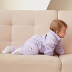 Костюм флисовый детский (толстовка, брюки) MINAKU, рост 86-92, сиреневый - Фото 2