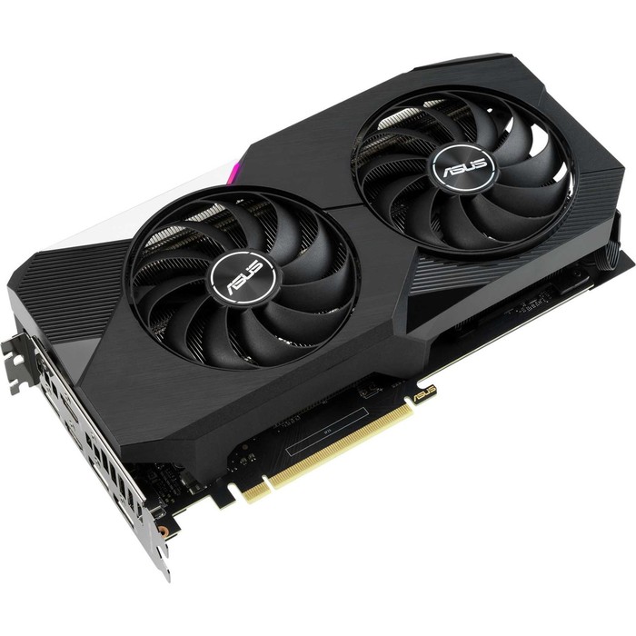 Видеокарта Asus DUAL-RTX3060TI-O8G-V2, GeForce RTX 3060Ti, 8Gb, GDDR6, HDMI, DP - фото 51487731